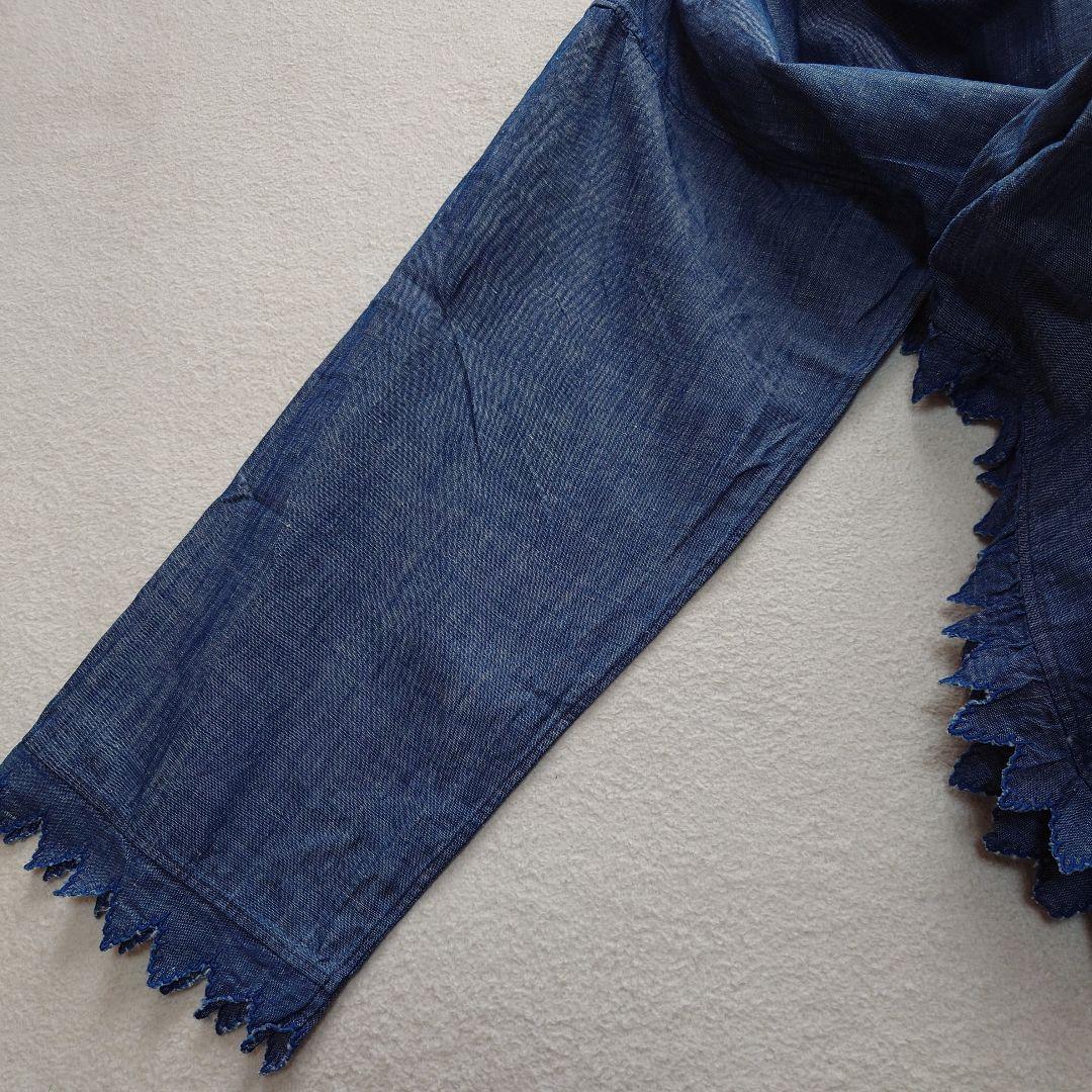 45Ｒコットンリネンのギャザーブラウス 45rpm