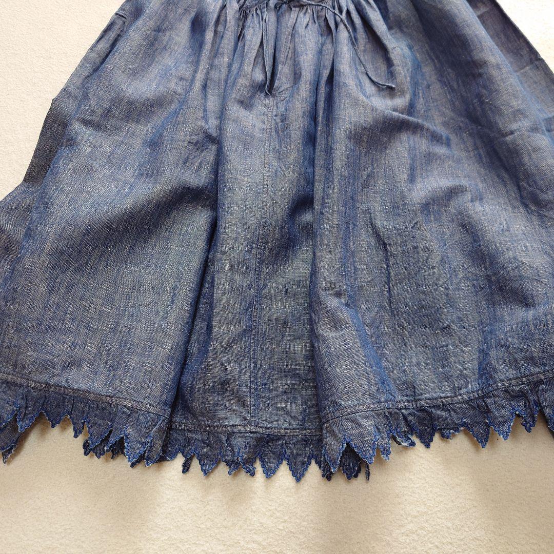 45Ｒコットンリネンのギャザーブラウス 45rpm