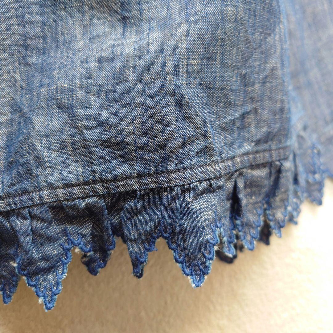 45Ｒコットンリネンのギャザーブラウス 45rpm