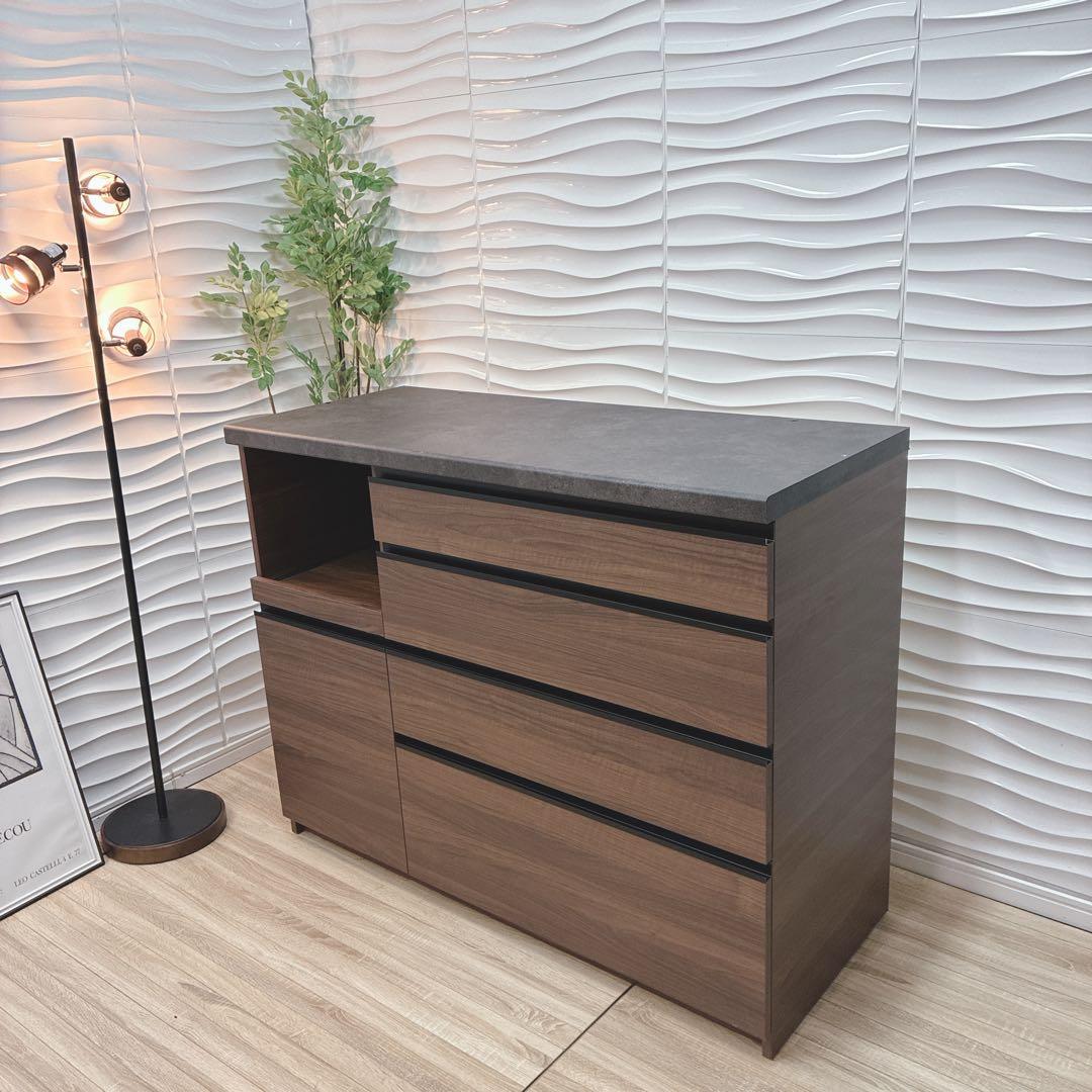 ほぼ新品◇約10万円◇大阪神戸配達無料◇パモウナ◇キッチンカウンター◇幅120㎝