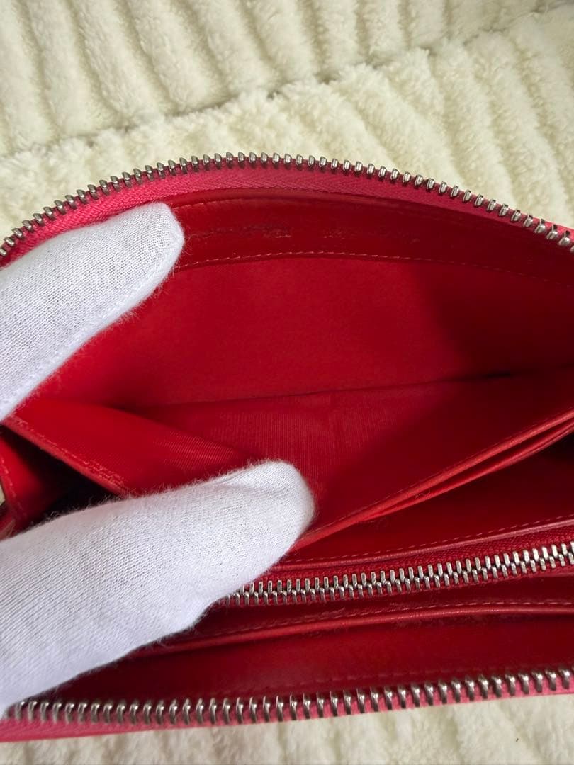 ✨️美品✨️ルブタン 長財布 パネトーネ ラウンドジップ マルチカラー ピンク