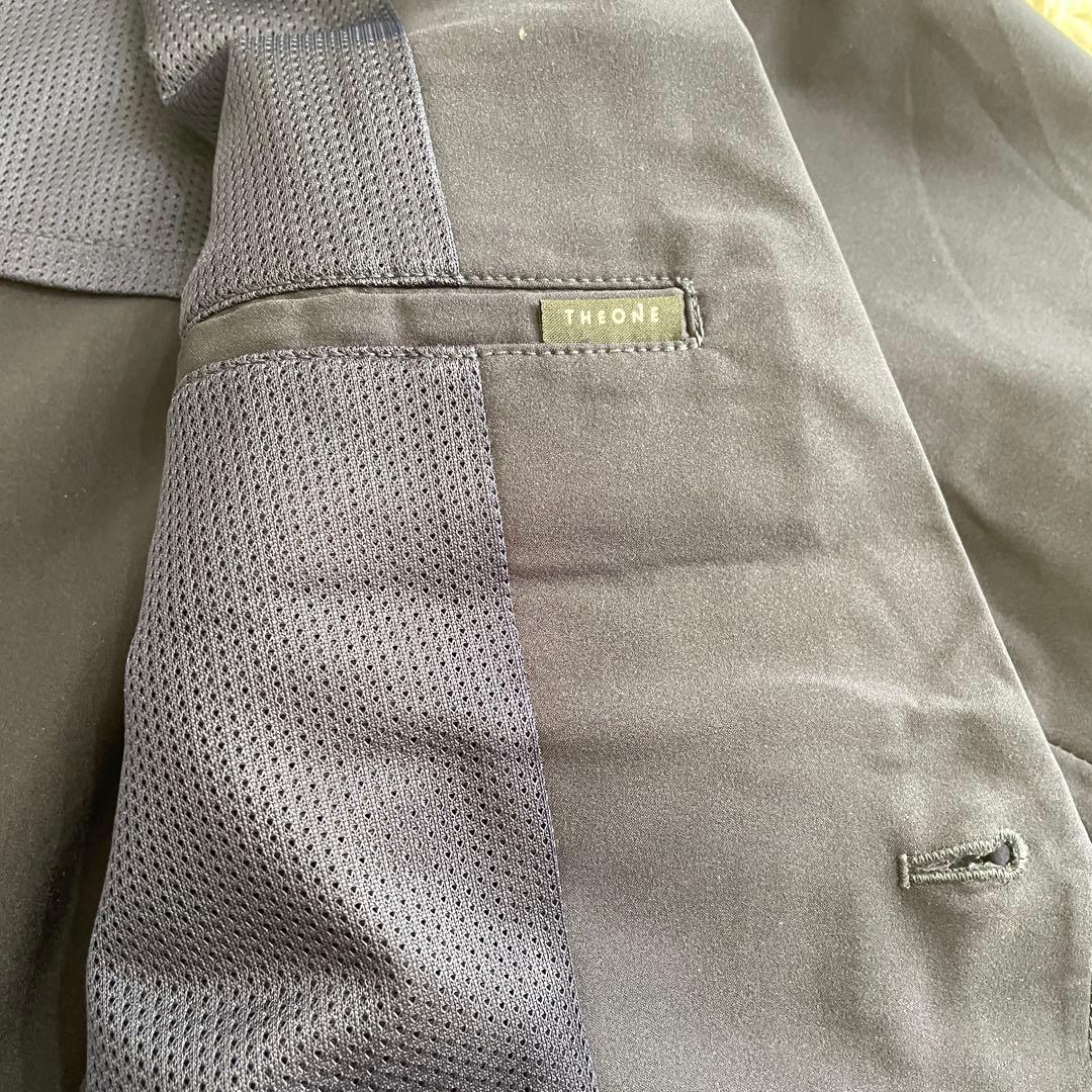 デサント　スーツ セットアップ テーラードジャケット ビジネス ネイビー　M