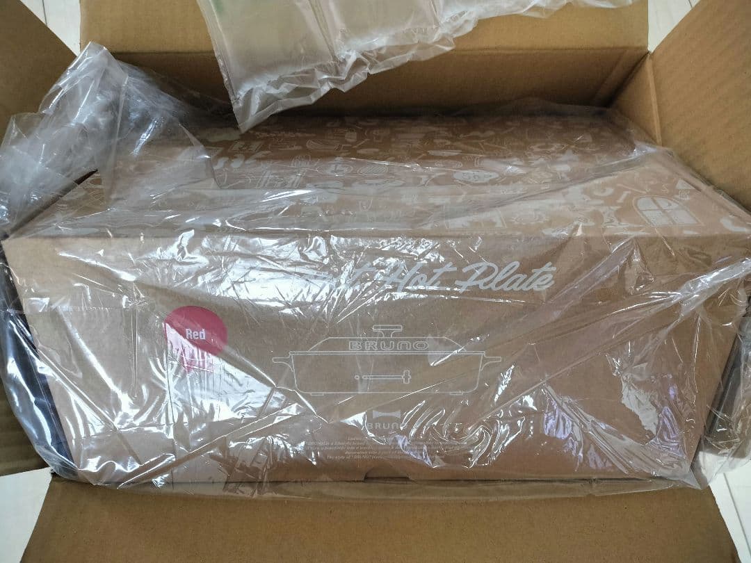 【新品未使用未開封】ブルーノコンパクトホットプレート レッド