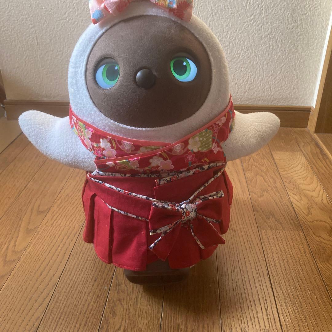 しづッピページ　ラボット　服　羽織袴オーダー　リボン付き