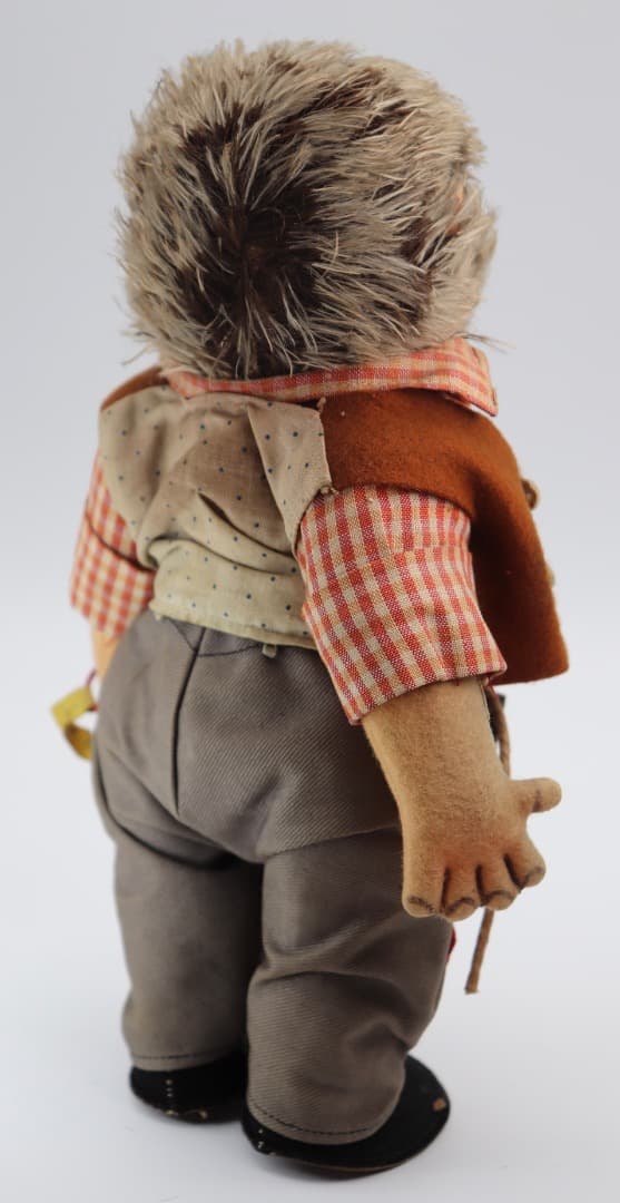 STEIFF \"MECKI\" 28cm ハリネズミのアンティークドール