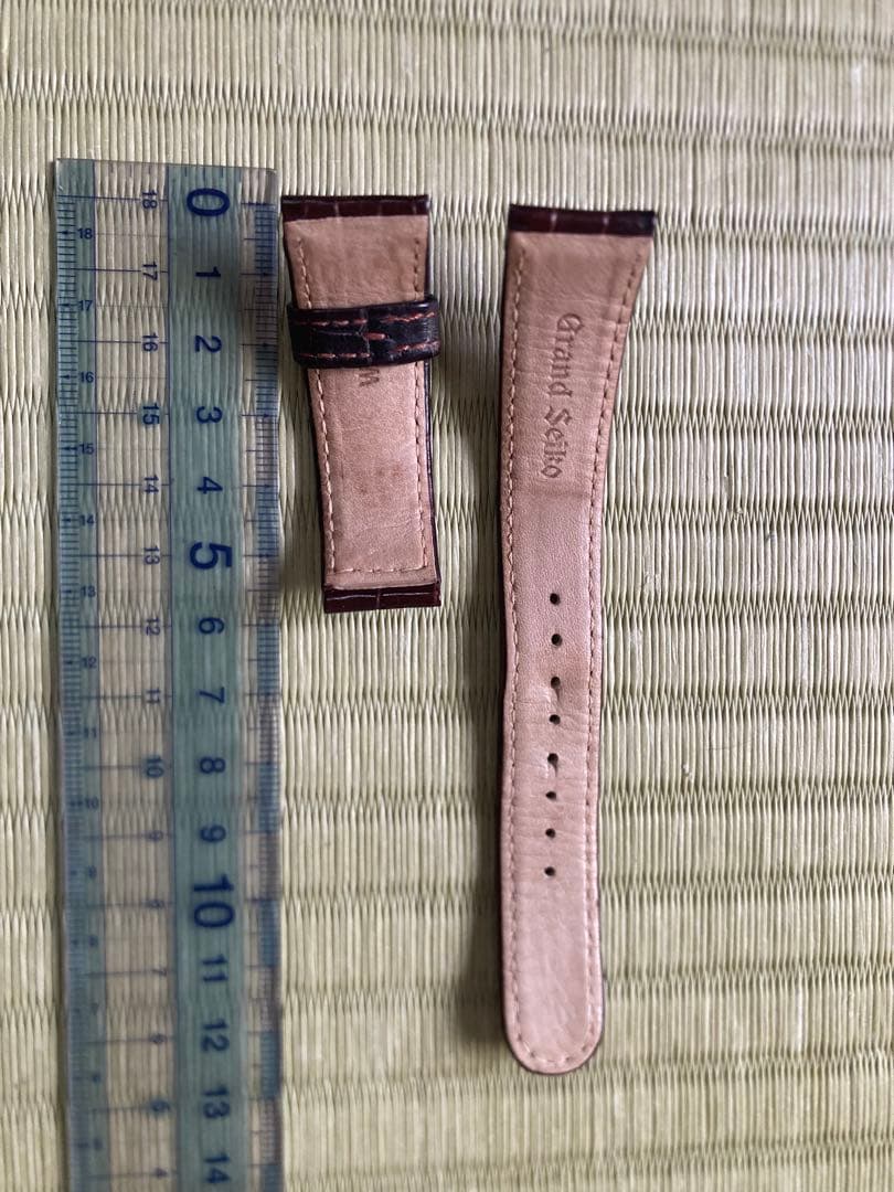 グランドセイコー　SBGM221用 茶色レザーベルト