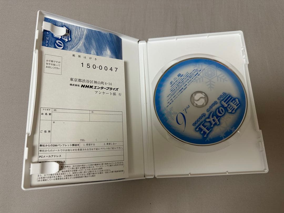 NHK アニメ 雪の女王 The  Queen DVD セル版 全7巻
