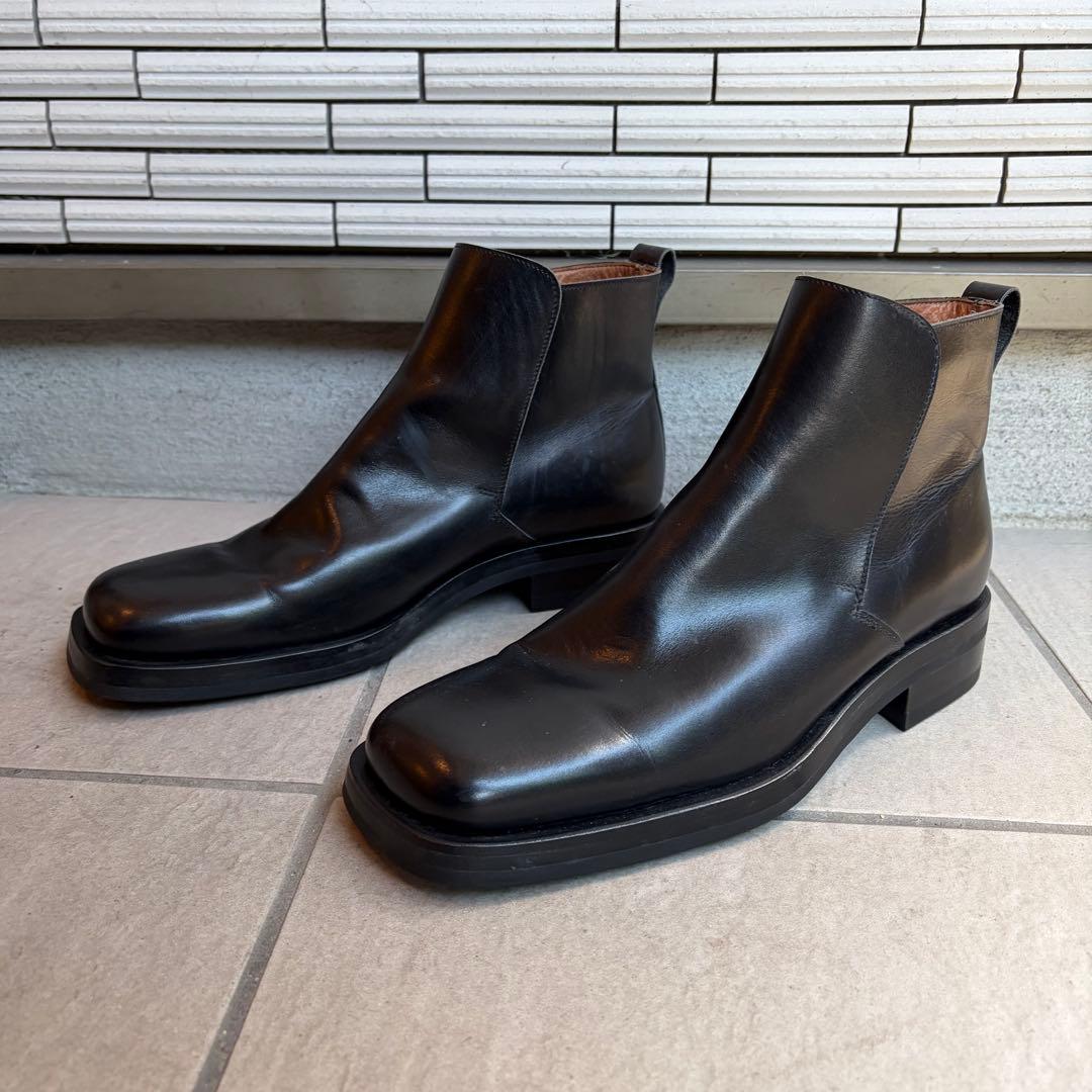 GUCCI 【グッチ】 スクエアトゥ ブーツ