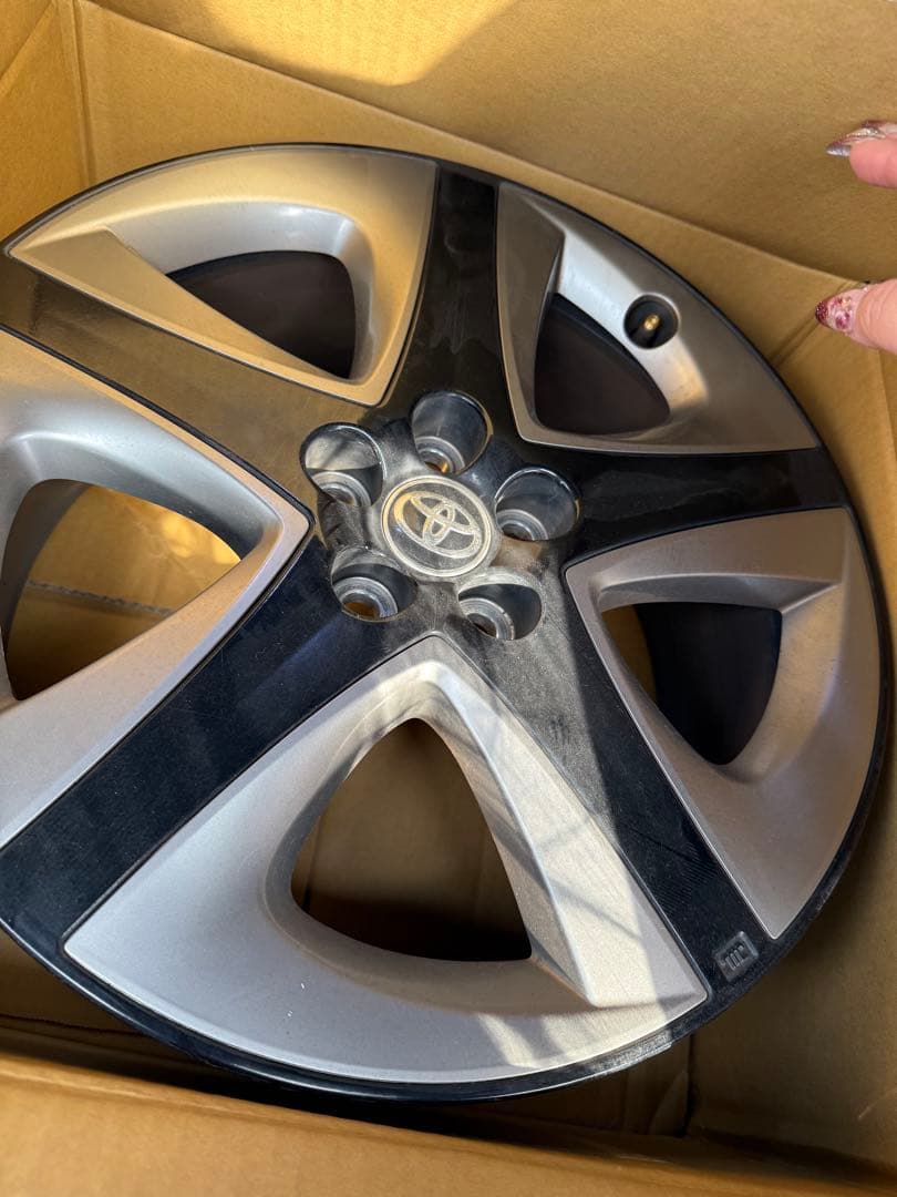 トヨタ 17インチ ホイール 5本スポーク