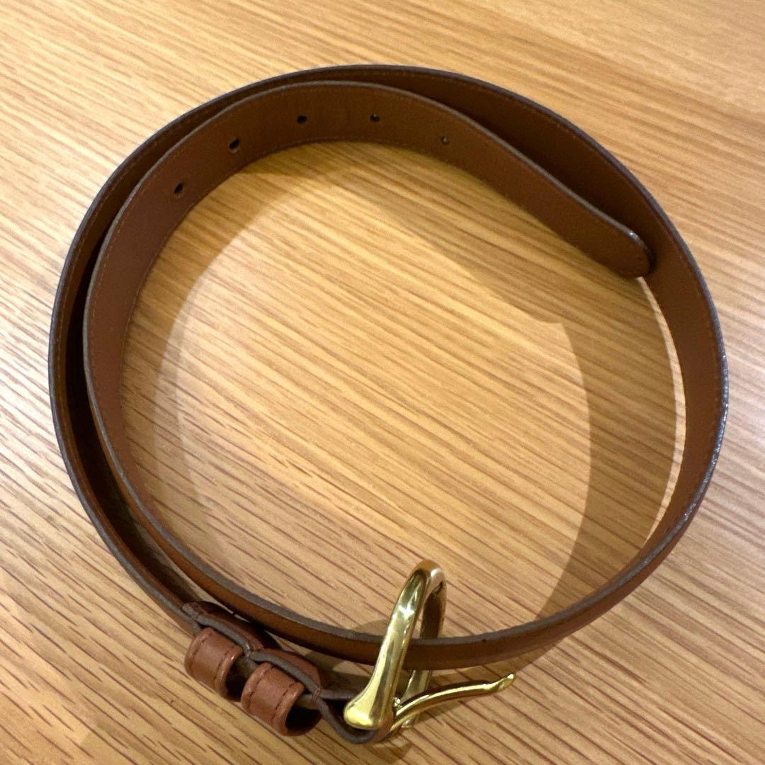 コーチ　ベルト　ブラウン　75 全90㎝　キャメル　ヴィンテージ　オールドコーチ