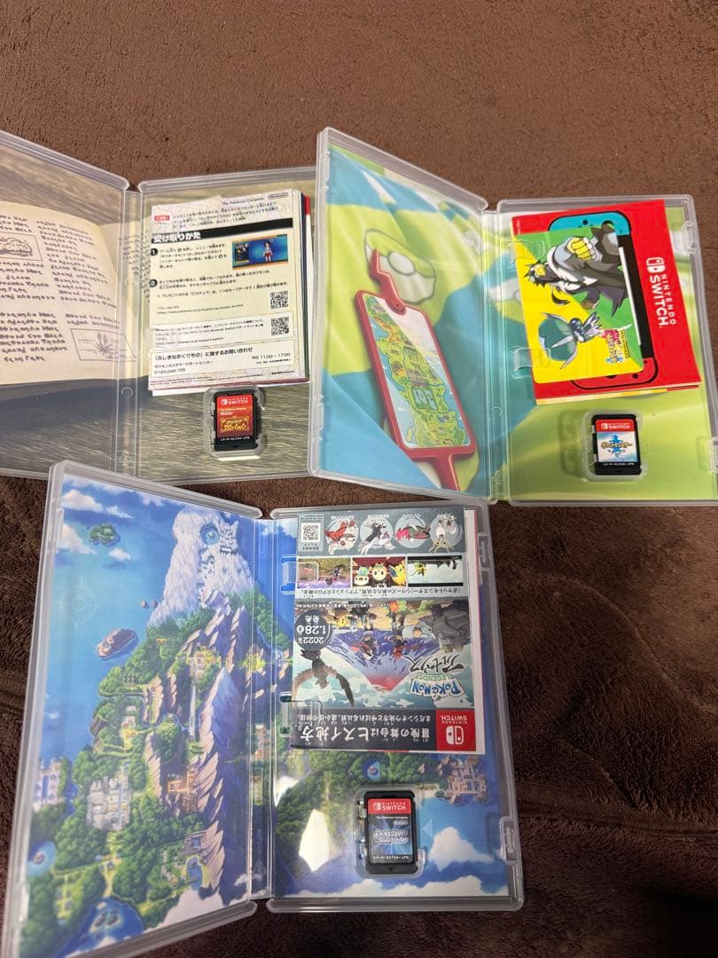 ポケットモンスター Switch 3本セット売り