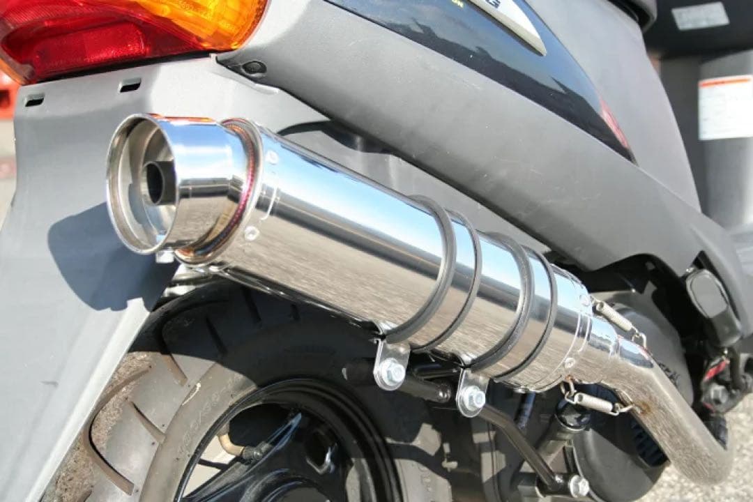 専用HMSスズキ アドレスV125S CF4MA O2センサーR300 マフラー