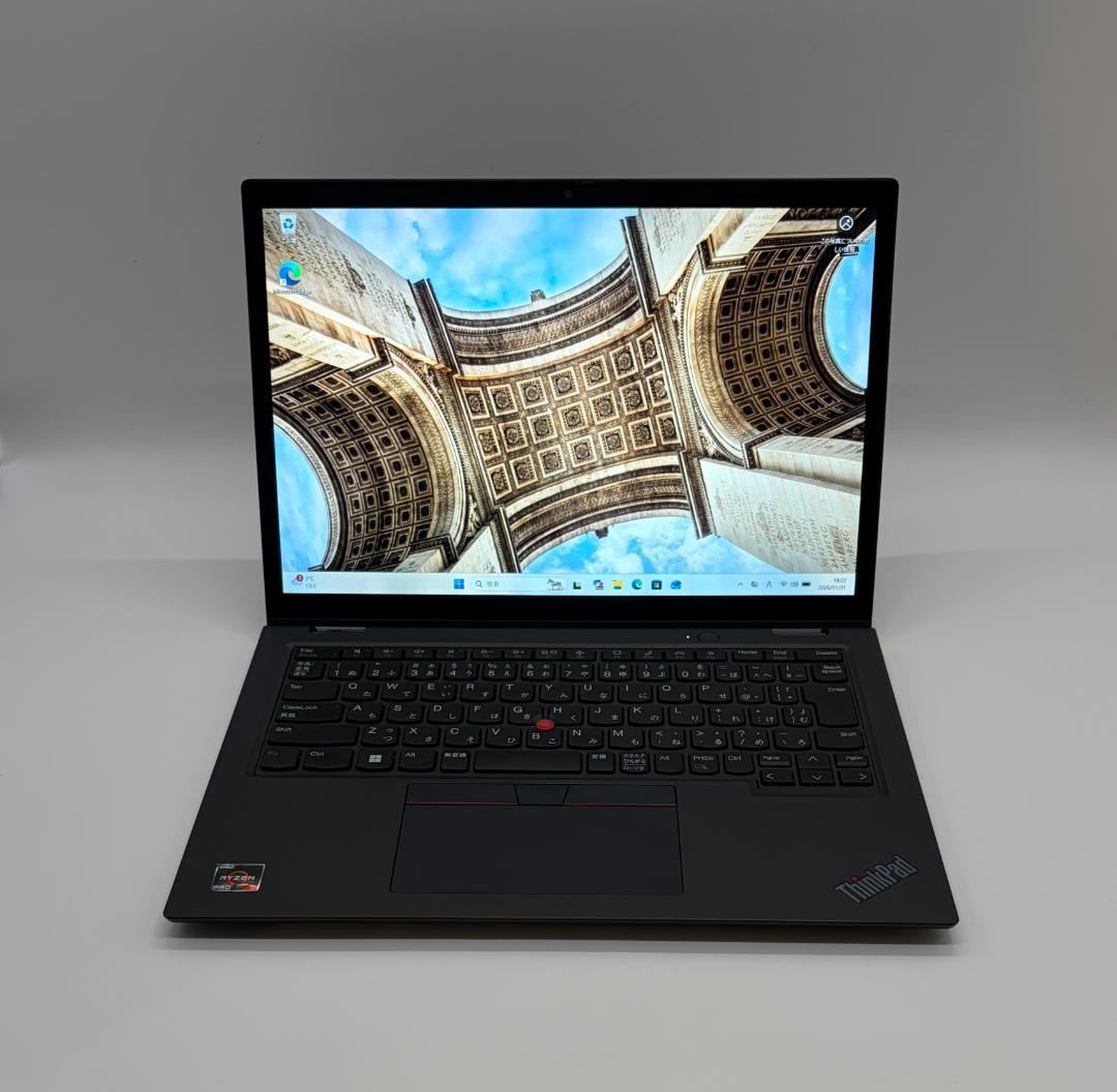 2023/12モデル、ThinkPad L13 Yoga、16/256NVMe