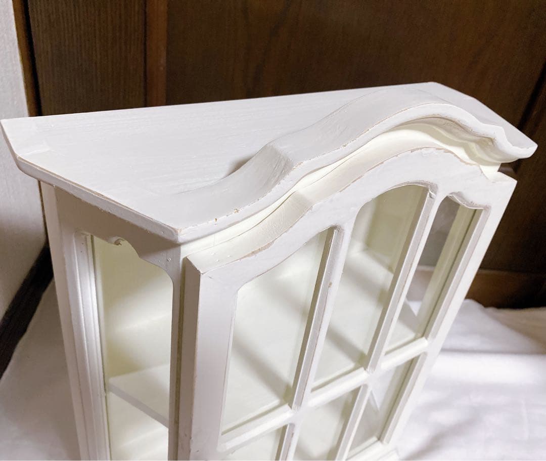 あ*み様 ガラスキャビネット　アンティークコレクションケース　不思議の国のアリス