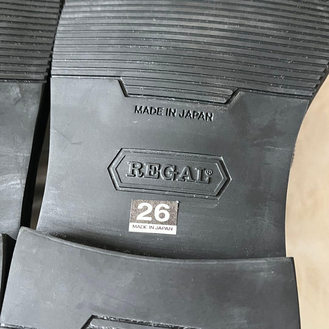 未使用✨REGAL リーガル ビジネスシューズ ウィングチップ ブラック