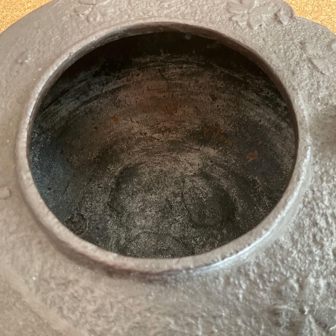 鉄瓶　京鉄瓶　茶道具　雪月花　鳴り金