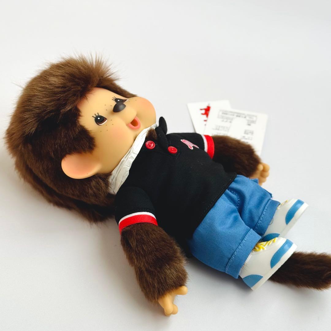 激レア　モンチッチ Mサイズ 男の子 モヒカンヘア ポロシャツ