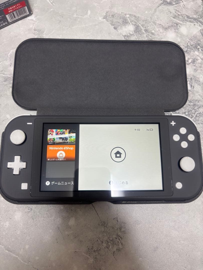 Nintendo Switch Lite グレー 箱付き 動作確認済み