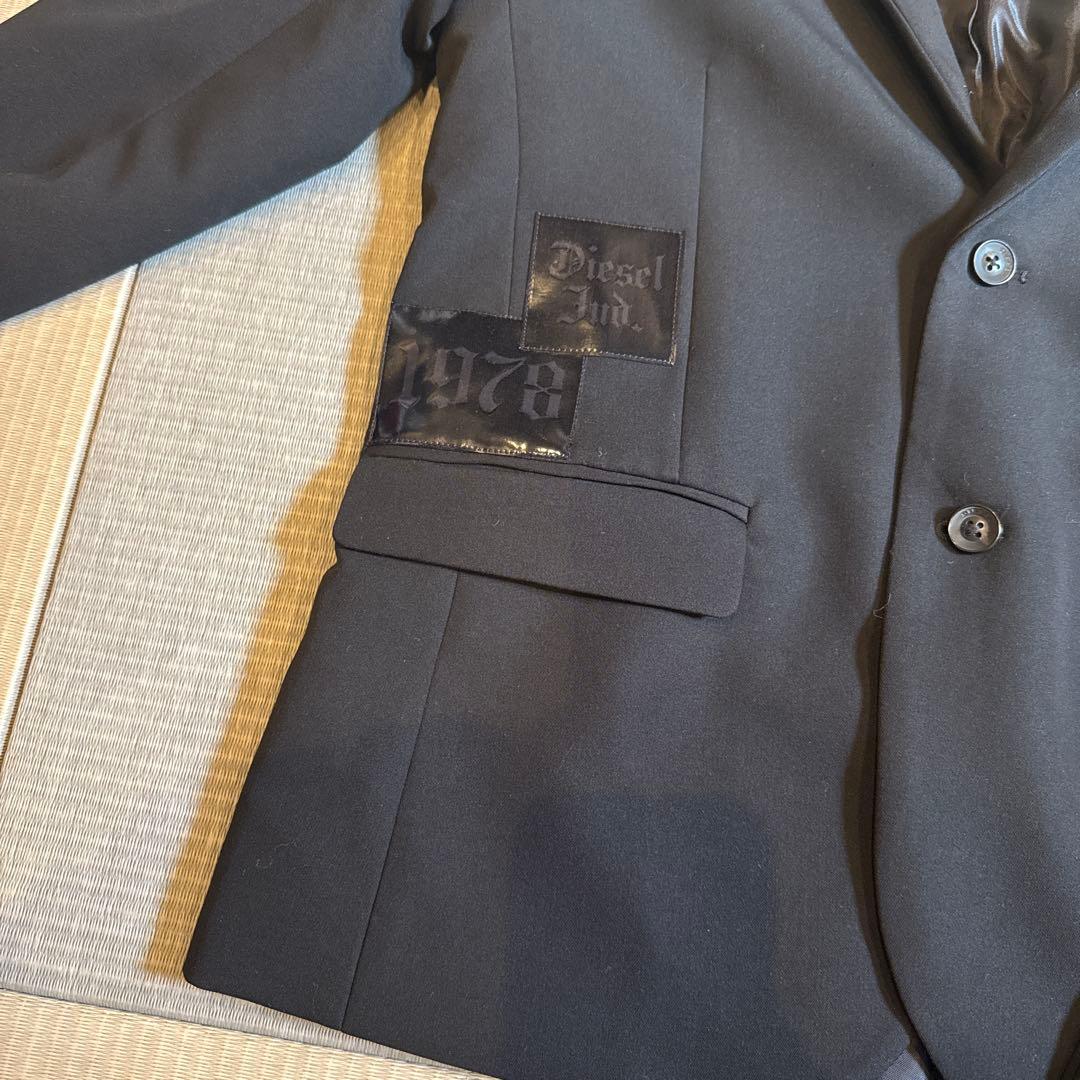 ディーゼルdiesel 14y 黒パンツスーツ　卒業式　入学式