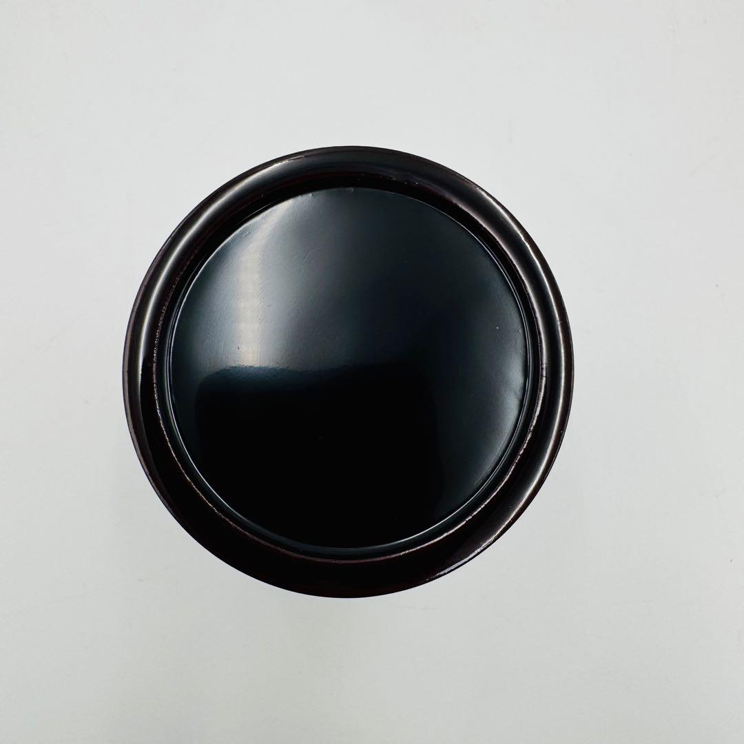 【宗景造　秋草蒔絵　金輪寿　棗　塗物　茶道具】共箱　骨董　アンティーク