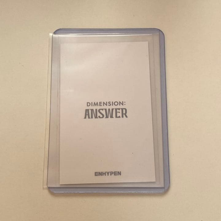 enhypen answer ラキドロ　ユニバ