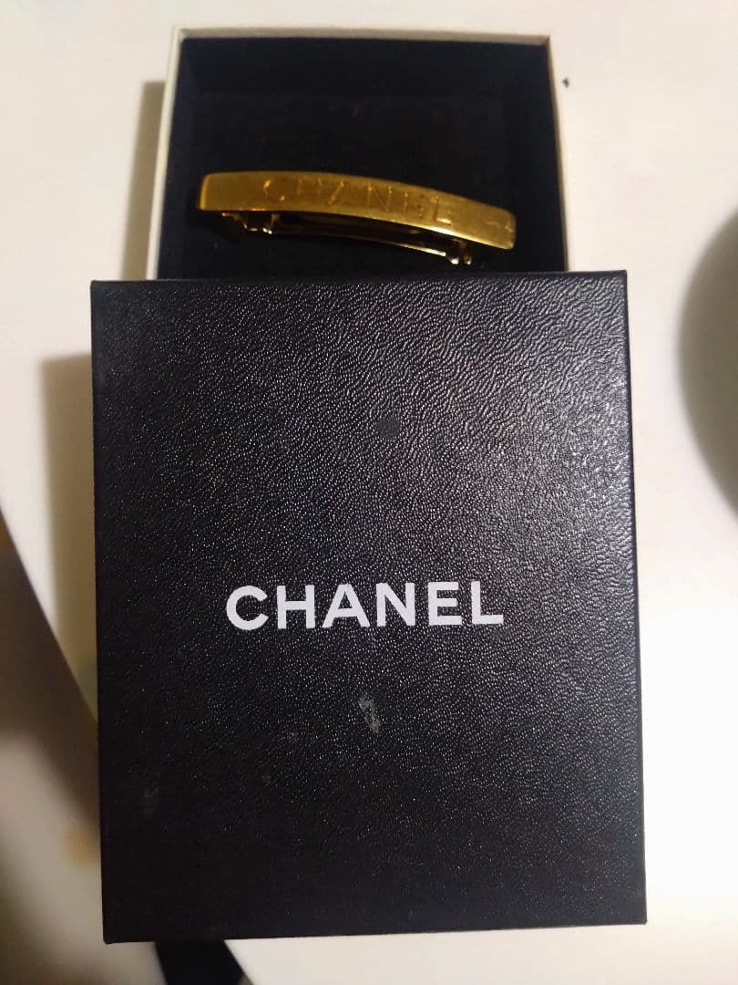【レトロ・ビンテージ】CHANEL ゴールド ヘアクリップ