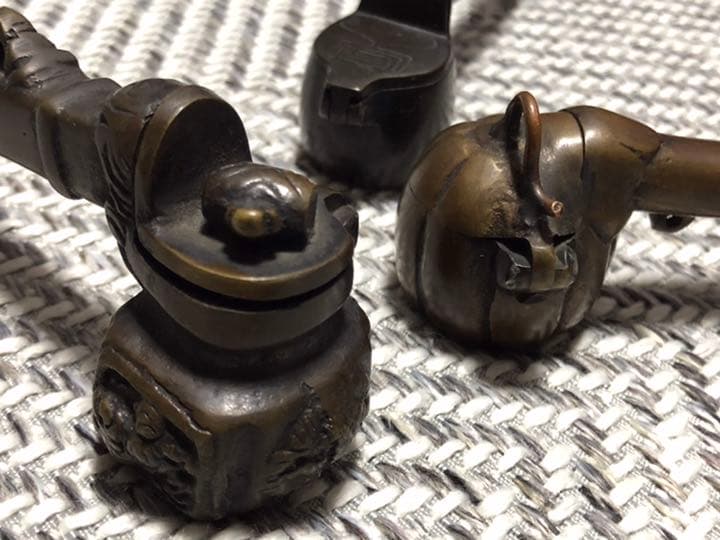 矢立　アンティーク5本