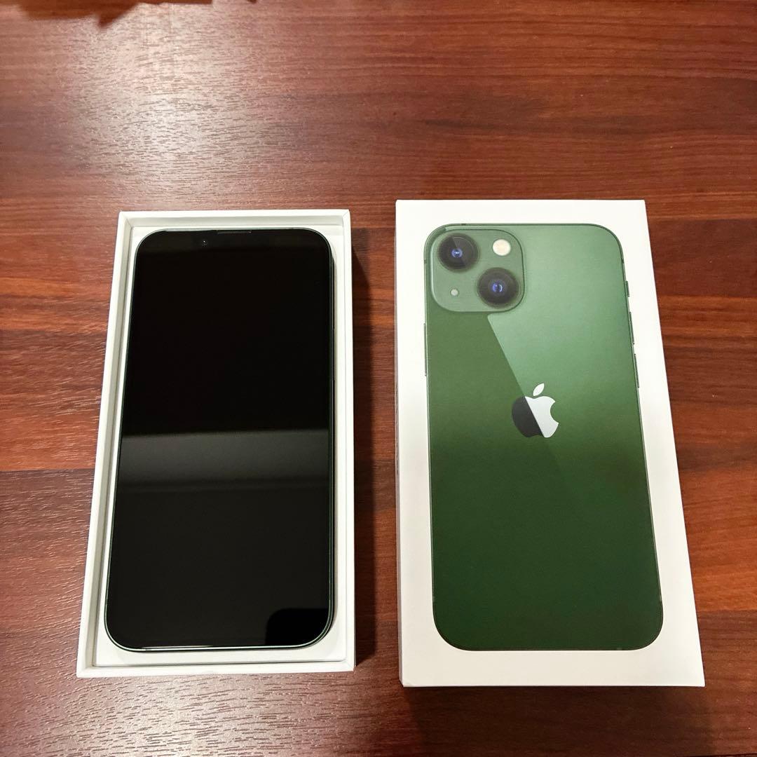 ［超美品］iPhone13mini 256GB グリーン