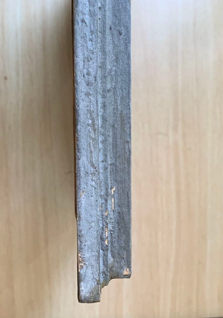 【希少.期間限定出品】額縁　グレー　木製フレーム　アンティーク