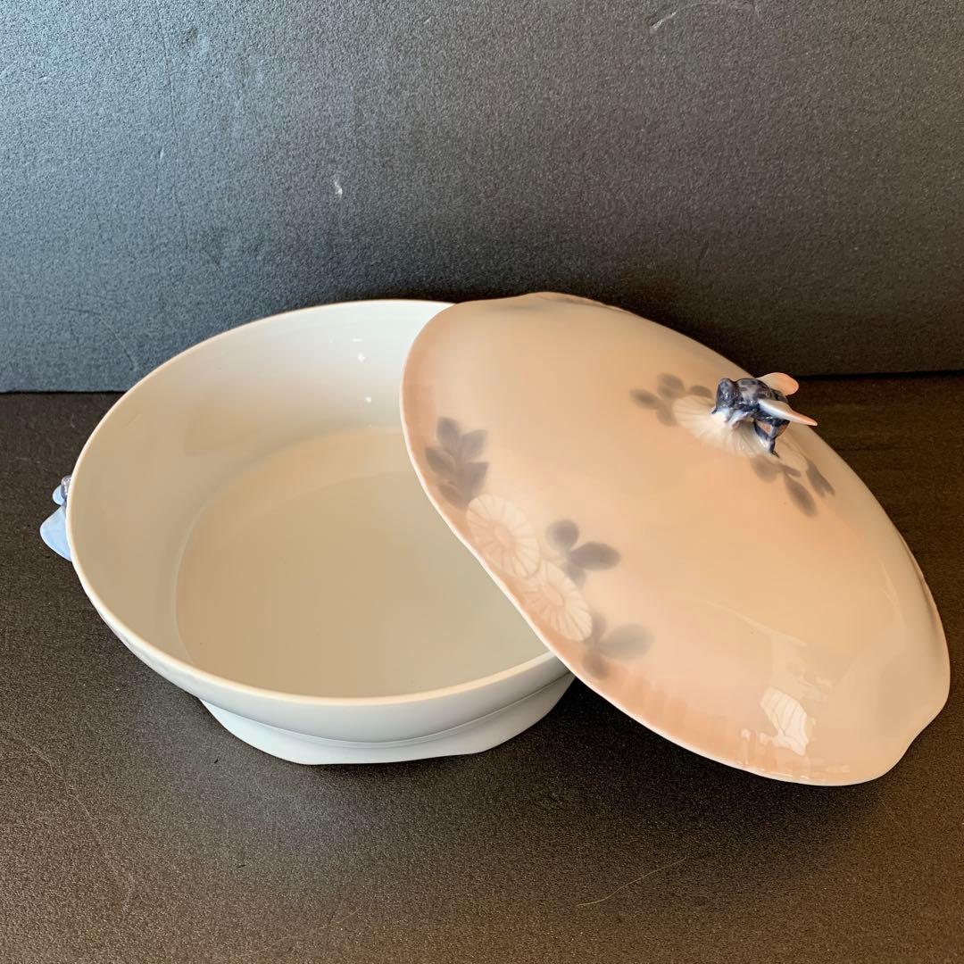 ロイヤルコペンハーゲンミッドサマーナイトドリーム真夏の夜の夢ベジタブルボウル蓋付