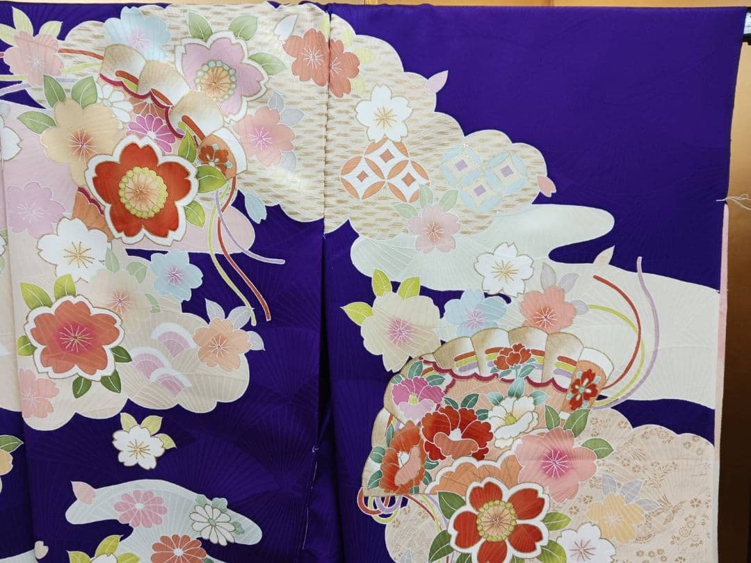 特選 京友禅 七歳お祝い着物 オーダー品