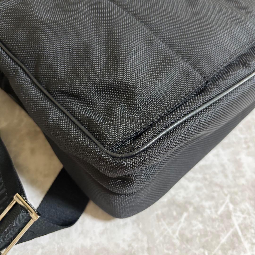 I36 エルメネジルドゼニア　ビジネスバッグ　ブリーフケース　2way 黒