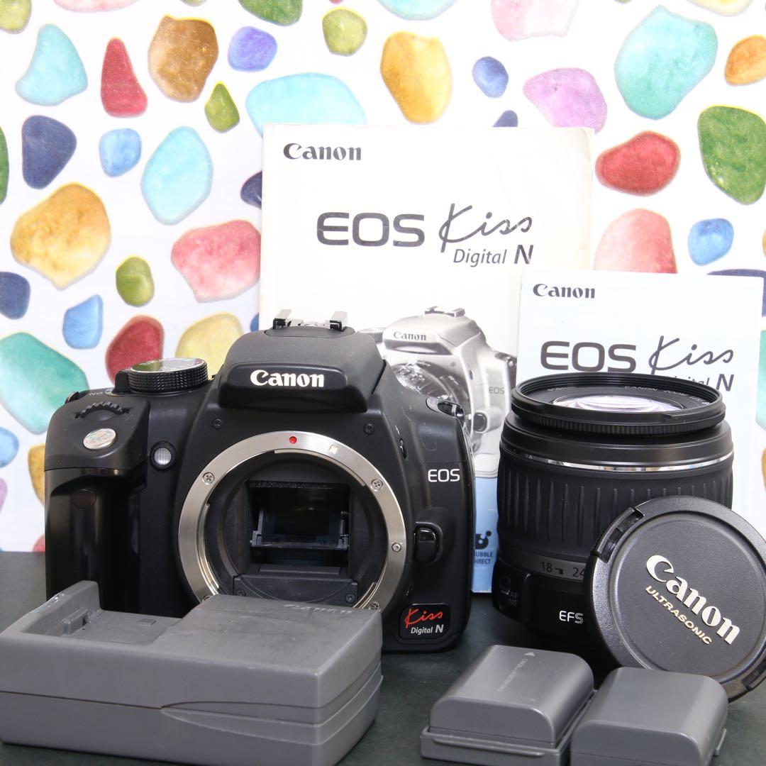 ♥︎◇Canon KISS N ◇予備バッテリー ◇説明書付き♪