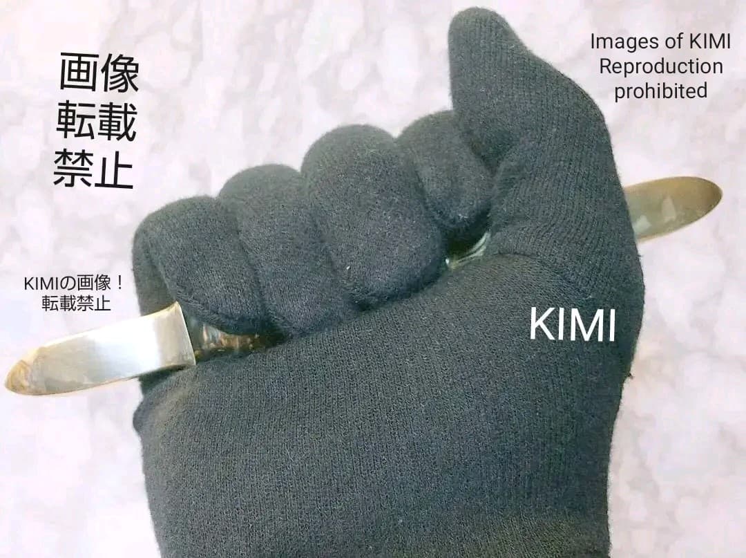 独鈷杵 真鍮製磨き仕上げ 長さ約16.8cm　密教法具 寺院用仏具 Vajra