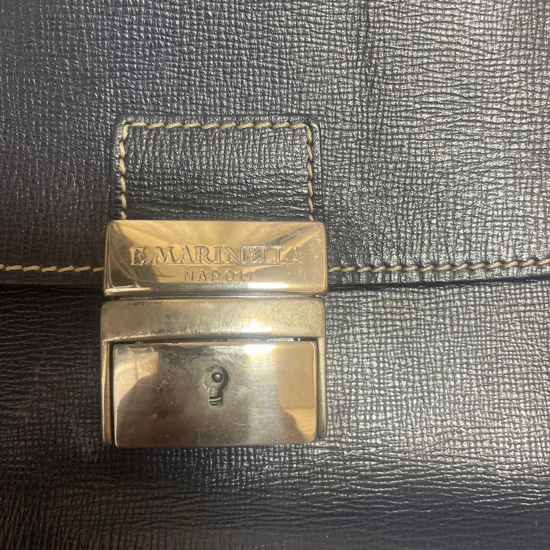【即日発送】E.MARINELLA ソットブラッチョ 折り畳み式ブリーフケース