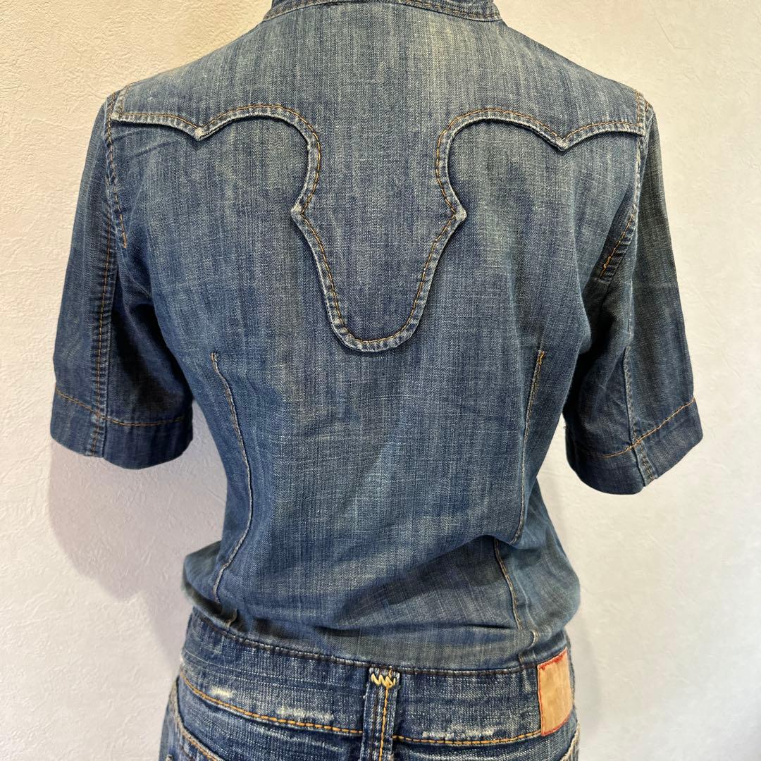 TRUE RELIGION denimallinone Y2Kグランジ平成ギャル