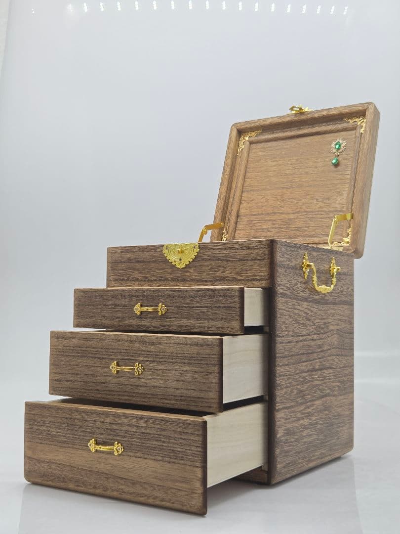 育てるジュエリーボックス、引き出し3段、本体のみ