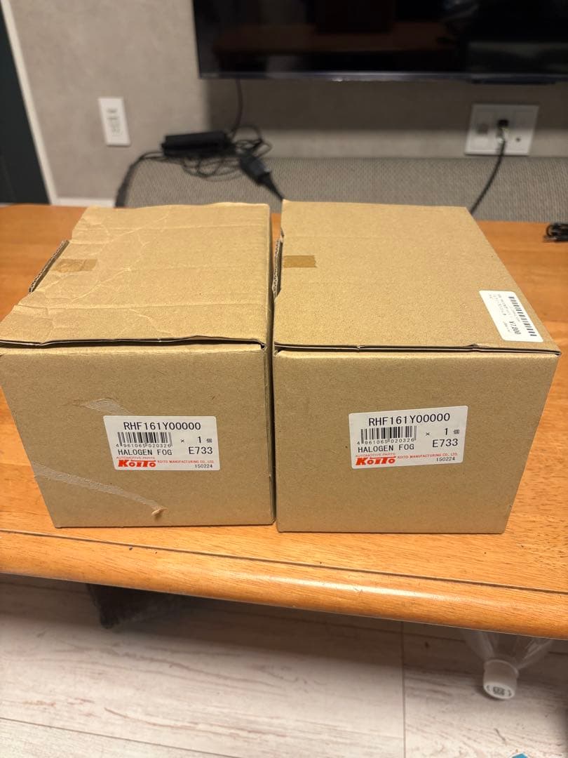 KOITOハロゲンフォグランプ角型