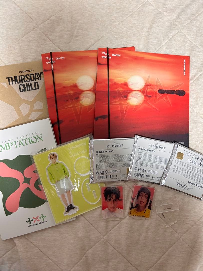 ‼️2月20日まで‼️TXT アルバム まとめ売りトレカアクスタキーホルダー