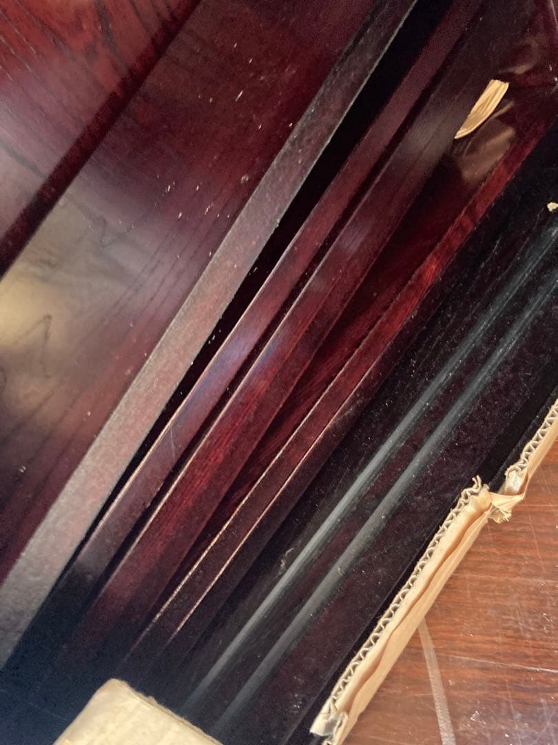 【送料込み】漆　食器棚