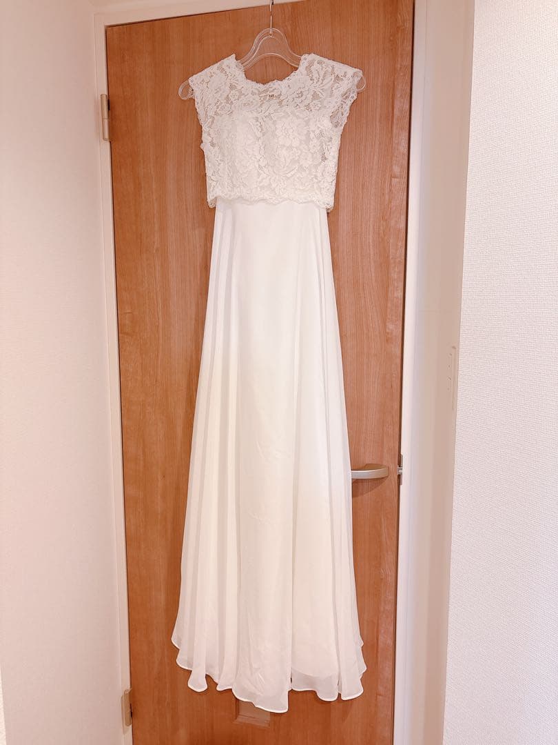 ガーデンオブグレイス ウェディングドレス　ボレロ付き