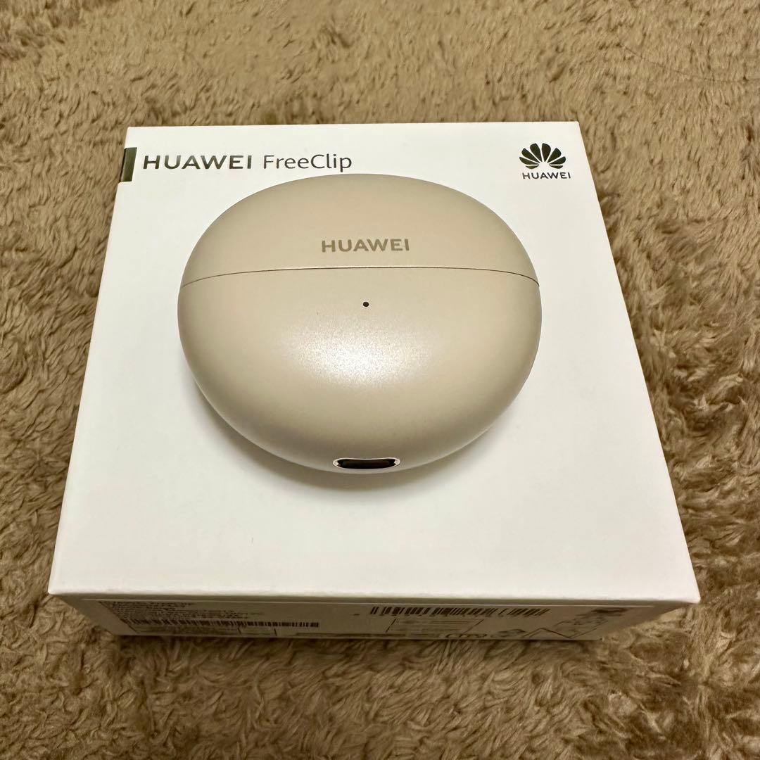 HUAWEI FreeClip ベージュ イヤーカフ型ワイヤレスイヤホン