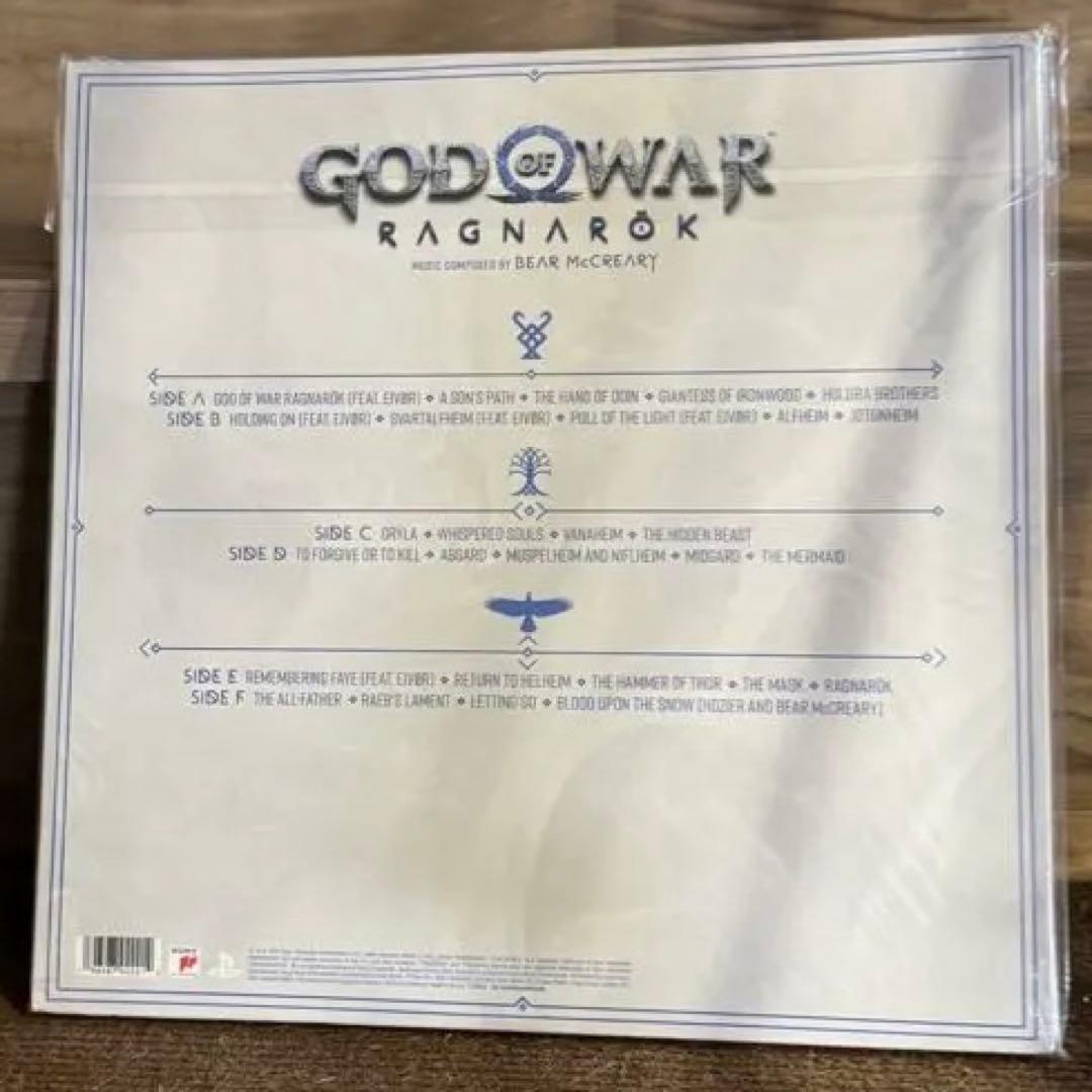 ゴッド・オブ・ウォー ラグナロク OST 3LP 未開封
