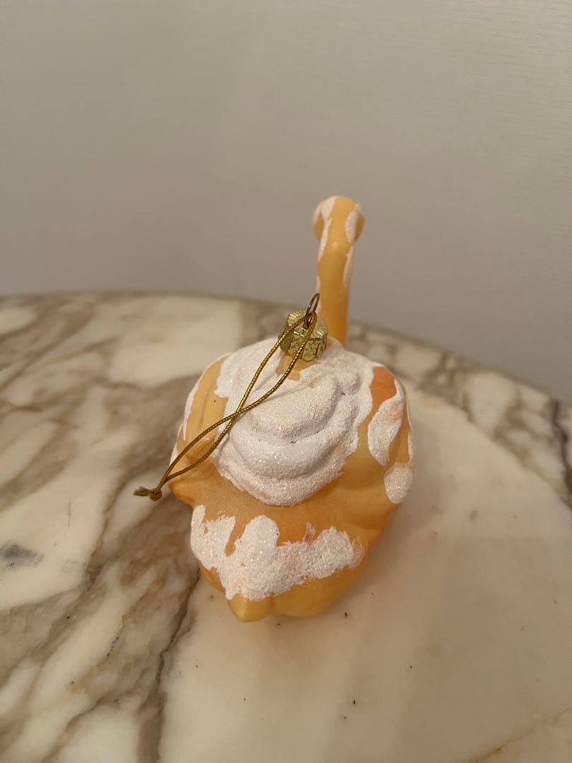 Astier アスティエ　SWAN CREAM PUFF オーナメント　スワン