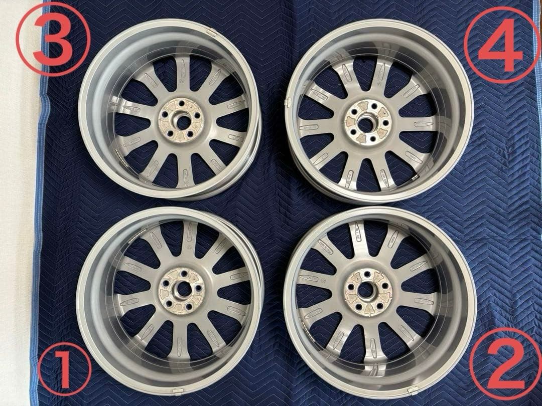 CX-60 純正20インチ アルミホイール(純正ホイールナット付) ①本目