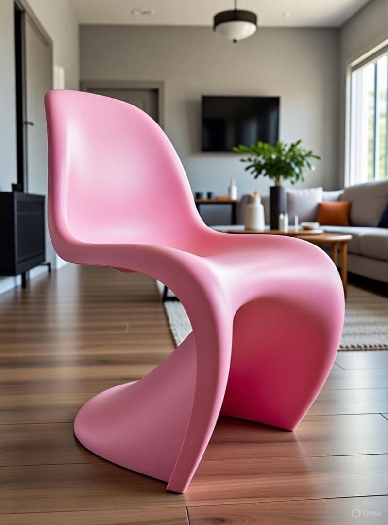 美品　パントンチェア　vitra panton 廃盤カラー　さくら　ピンク