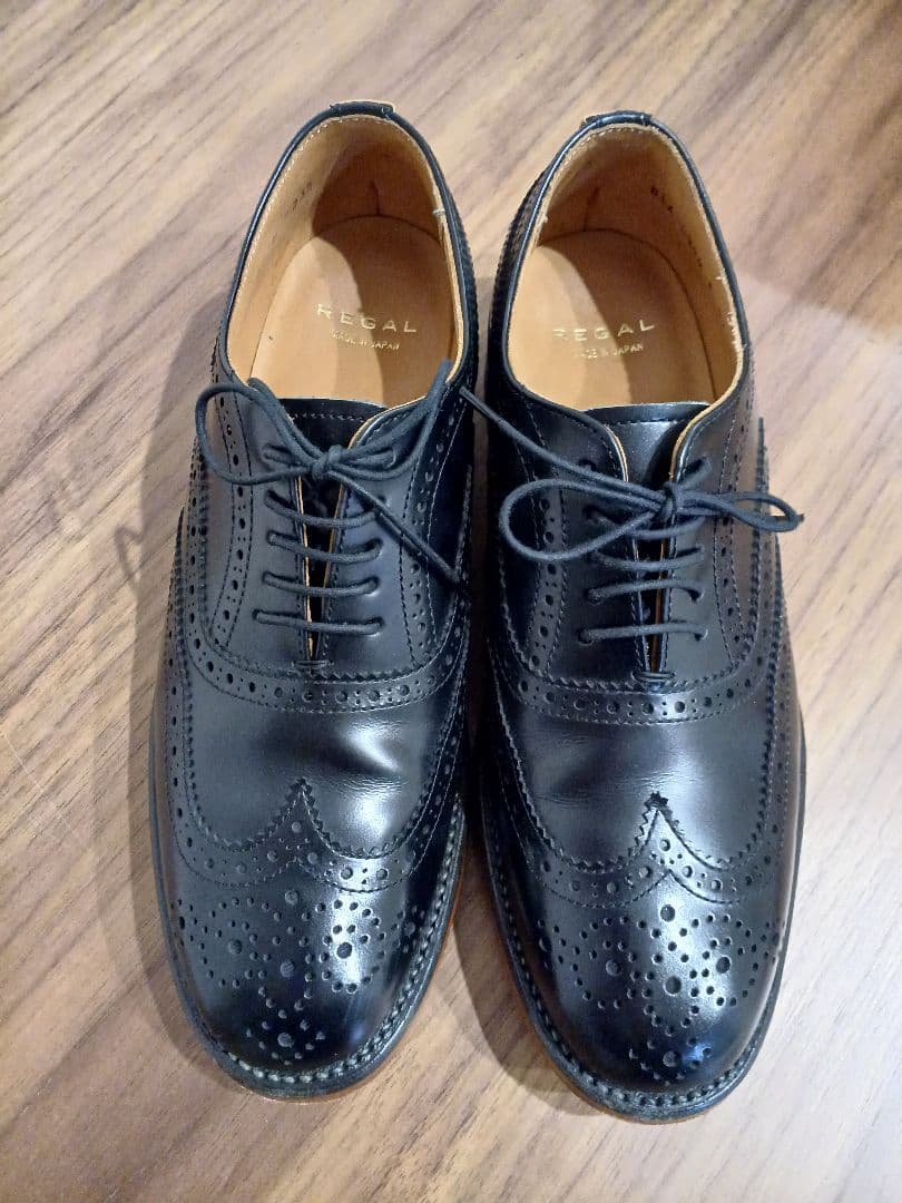 ⑲　割引対象　リーガル　プレミアムライン　ウィングチップ　23.5 美品