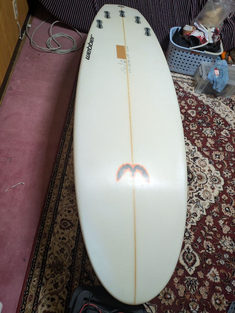 Webber ショートボード 6'2\"