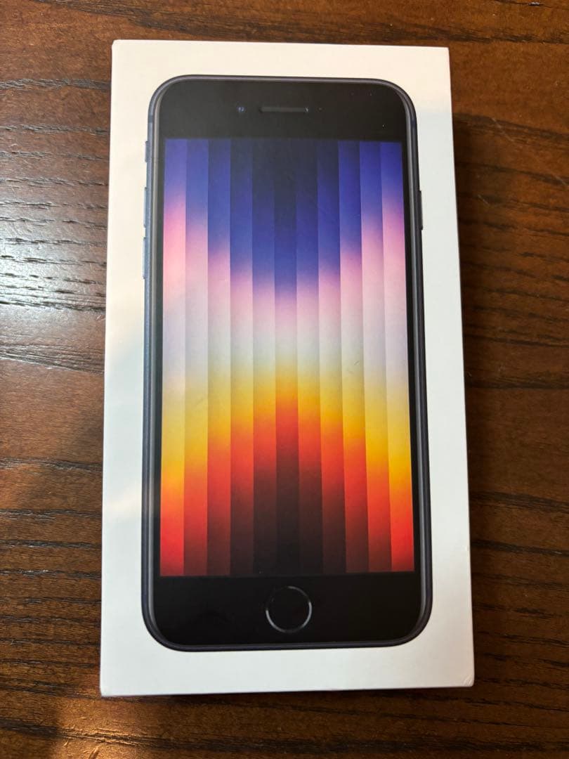 美品　Apple iPhone SE 第三世代 64GB ミッドナイト　本体