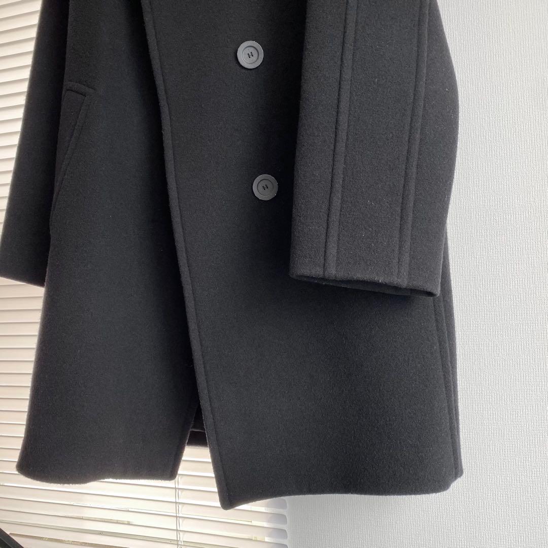 Acne Studios 23AW ファネルネックコート　オーバーサイズ アクネ